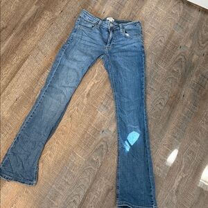 Forever 21 Blue Flare Women's Jeans Low rise